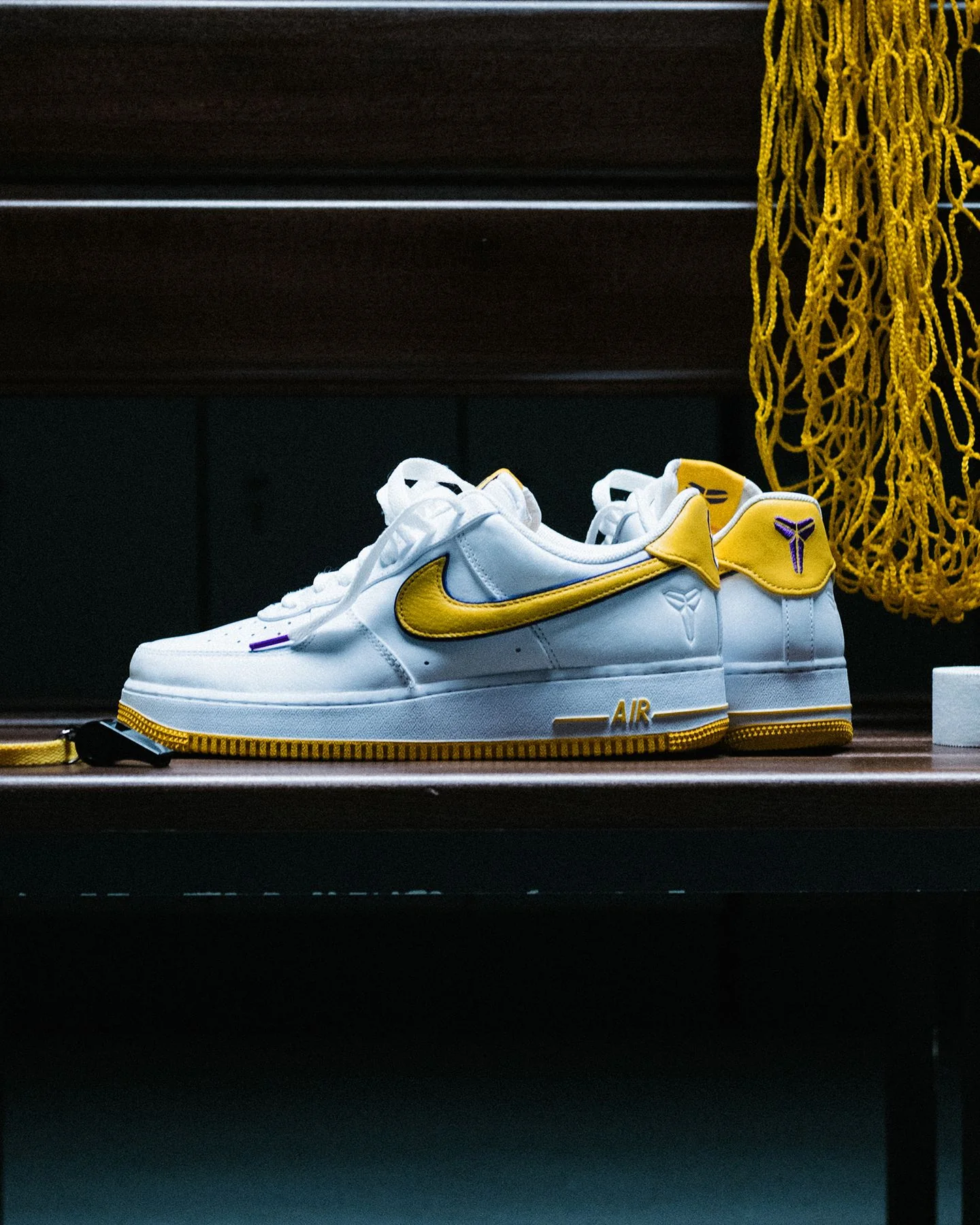 Nike Air Force 1 Low Retro QS Kobe Bryant Lakers Home - Image 5