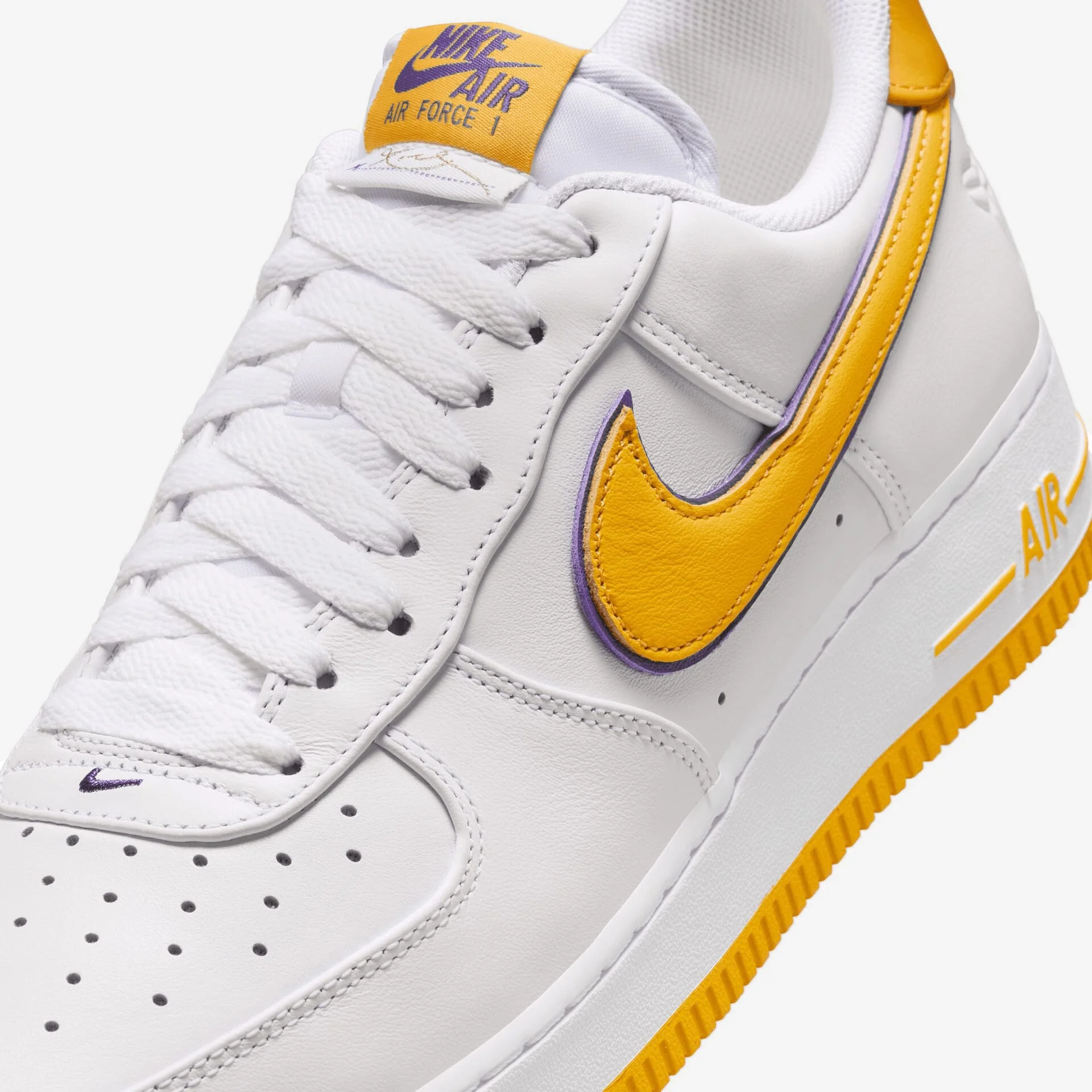 Nike Air Force 1 Low Retro QS Kobe Bryant Lakers Home - Image 9