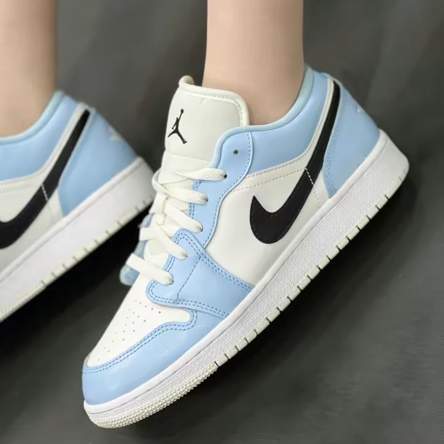 Nike Air Jordan 1 Low Ice Blue - Image 3