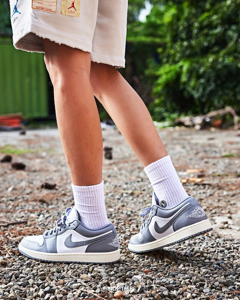 Nike Air Jordan 1 Low Vintage Stealth Grey - Image 7