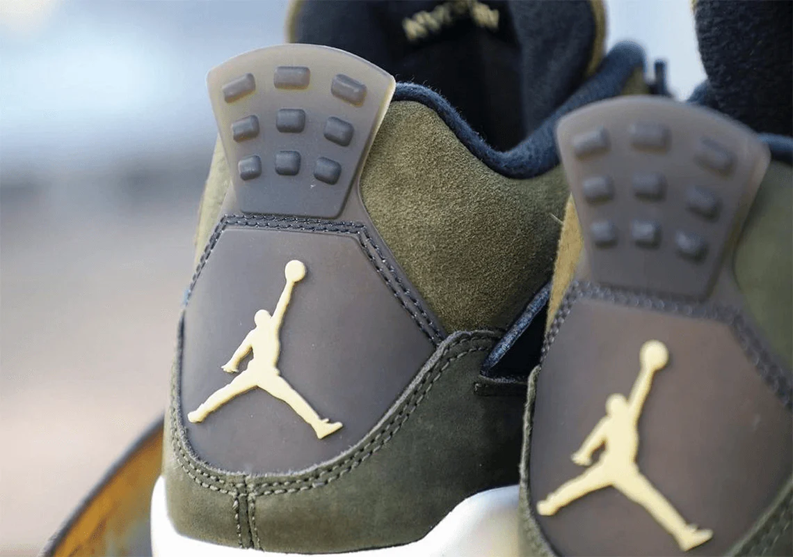 Nike Air Jordan 4 Craft Medium Olive - Image 5