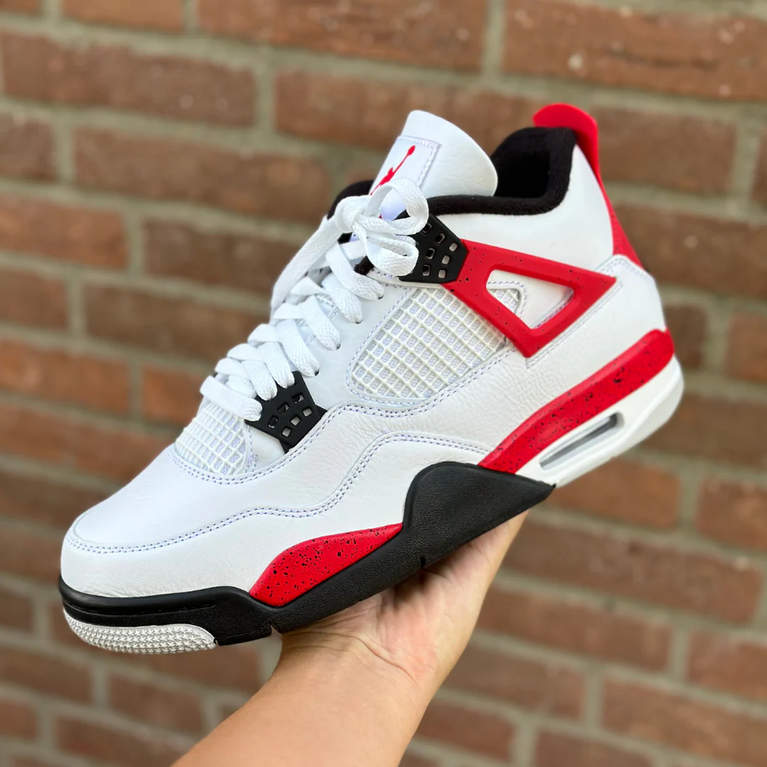 Nike Air Jordan 4 Retro Red Cement - Image 3