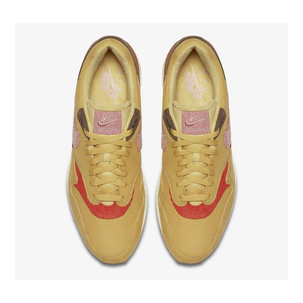 Nike Air Max 1 Crepe Wheat Gold Rust Pink - Image 5