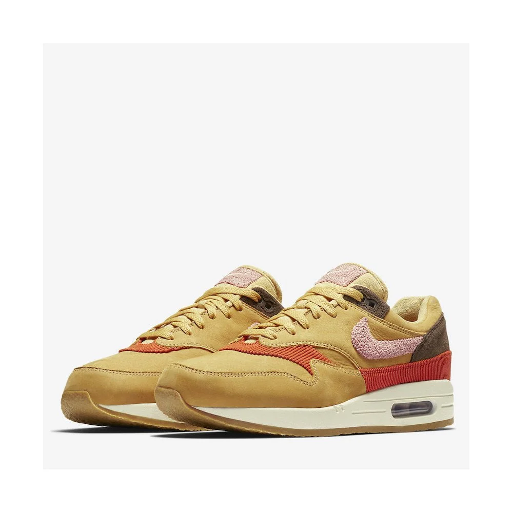 Nike Air Max 1 Crepe Wheat Gold Rust Pink - Image 8