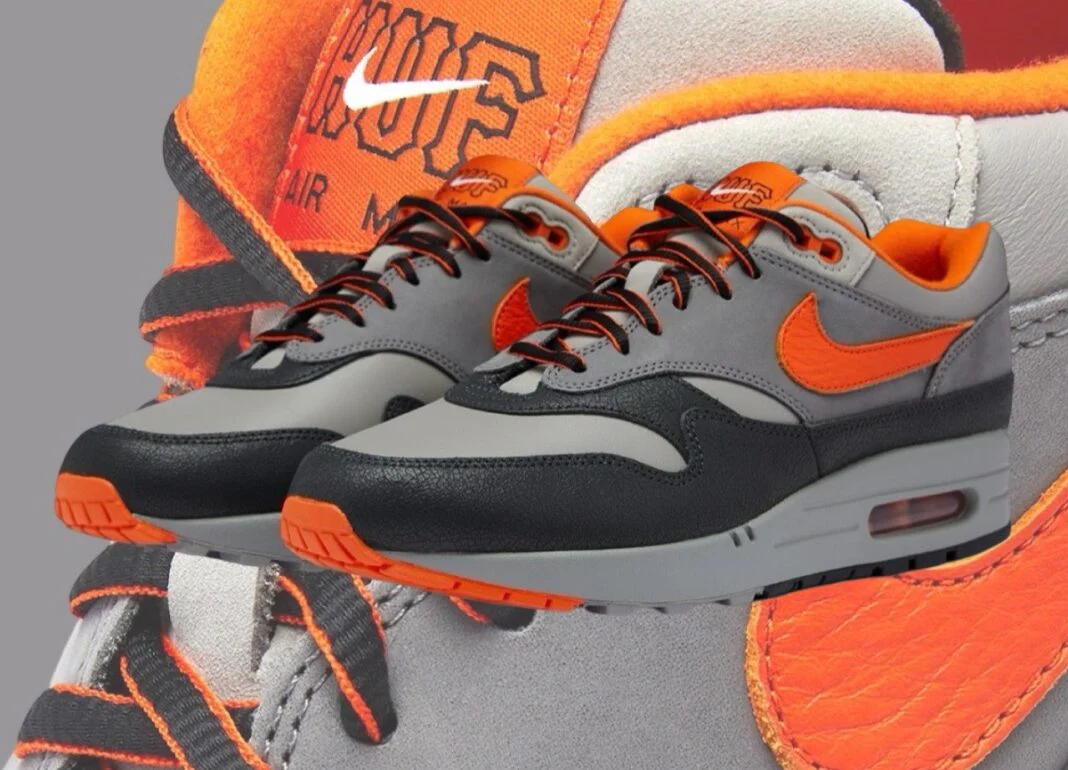 Nike Air Max 1 HUF Brilliant Orange - Image 2