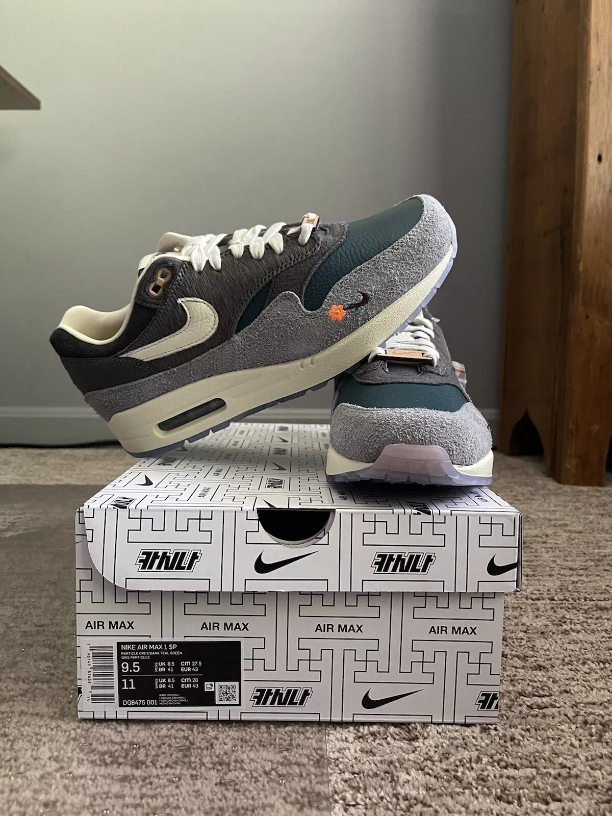 Nike Air Max 1 Kasina Won-Ang Grey - Image 3