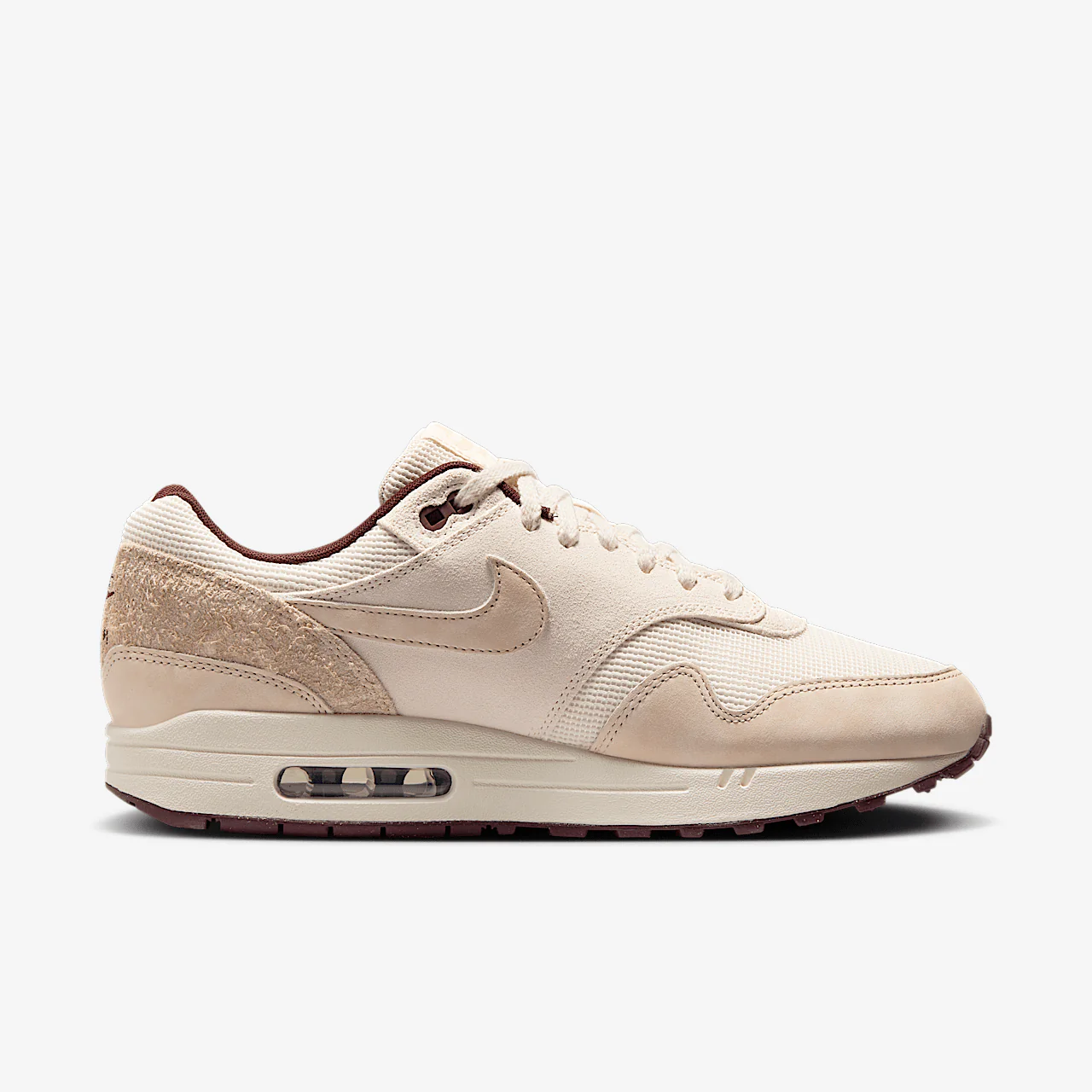 Nike Air Max 1 Sail Burgundy Crush - Image 3