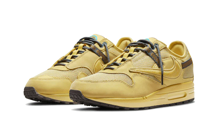 Nike Air Max 1 Travis Scott Cactus Jack Saturn Gold - Image 3