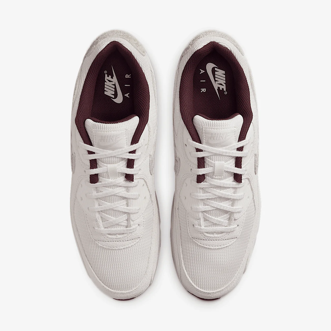 Nike Air Max 90 PRM Sail Burgundy Crush - Image 5
