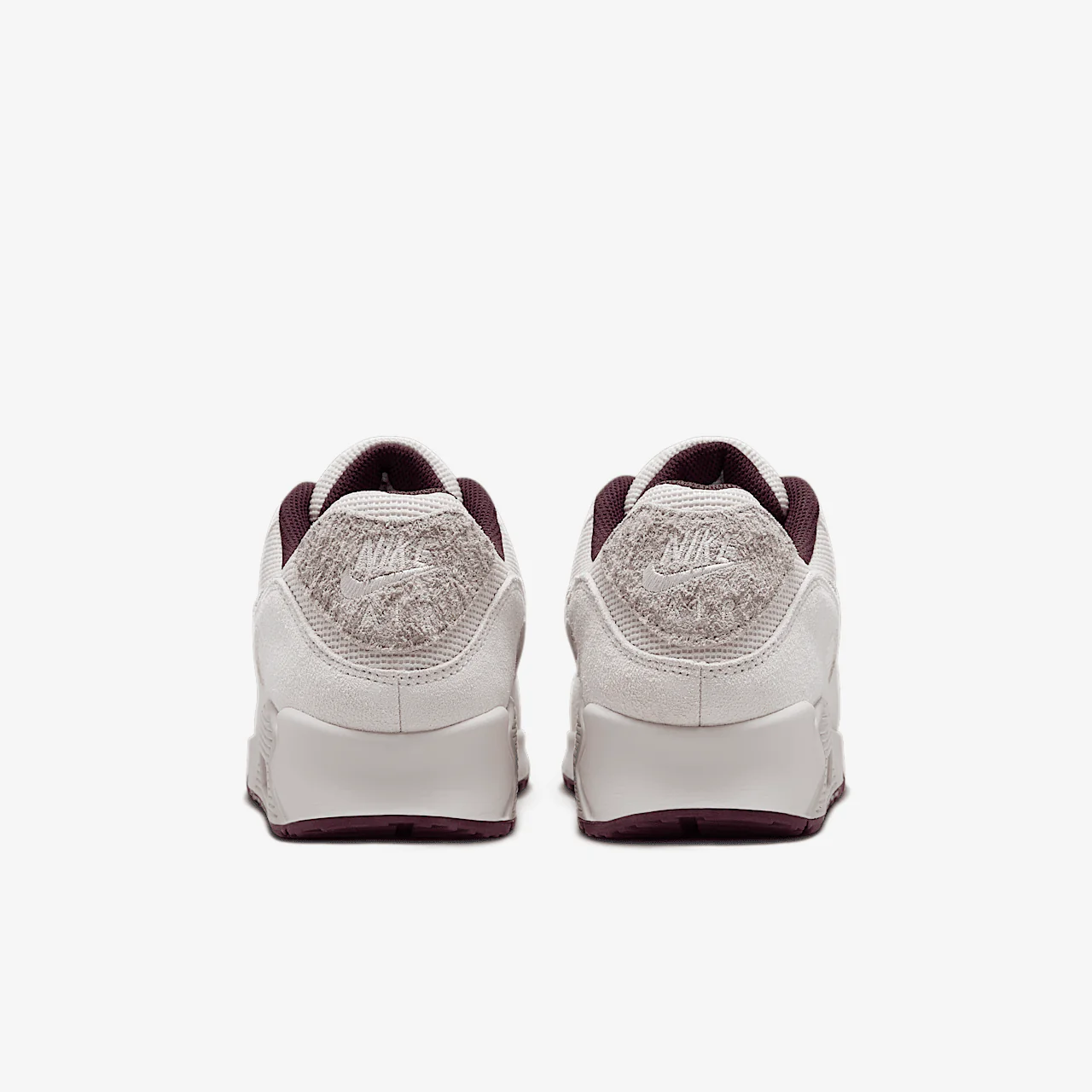Nike Air Max 90 PRM Sail Burgundy Crush - Image 6