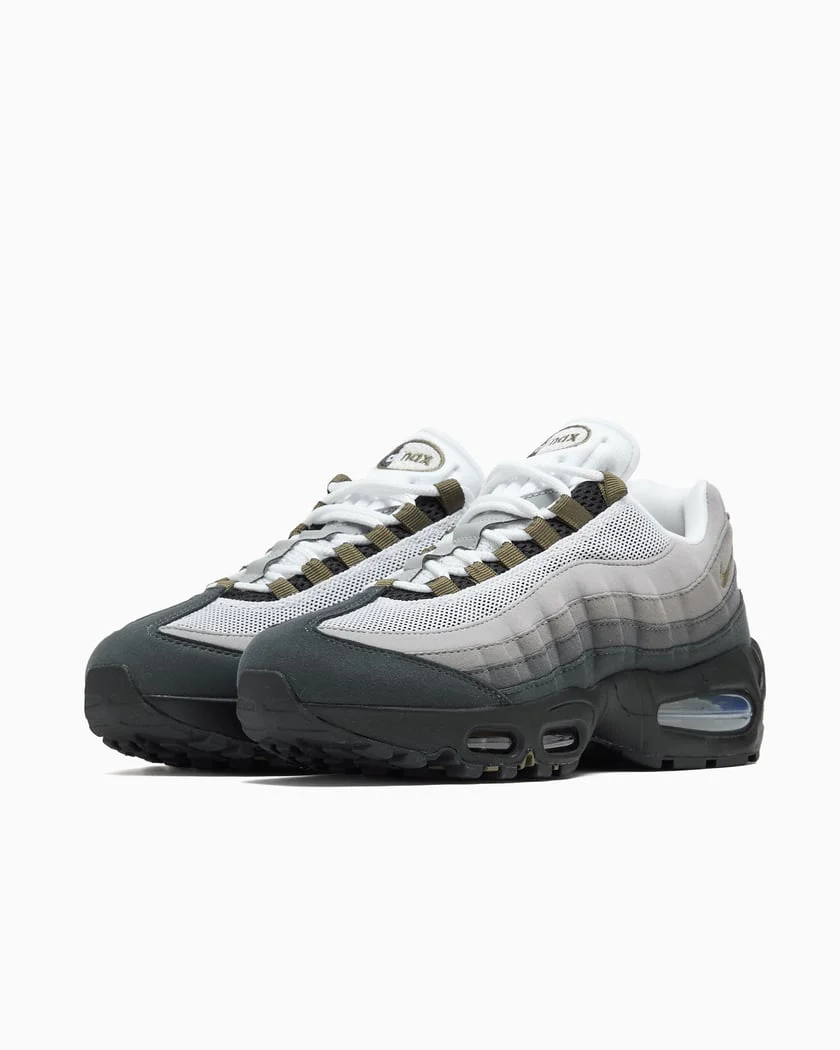 Nike Air Max 95 OG Big Bubble Black Medium Olive - Image 3