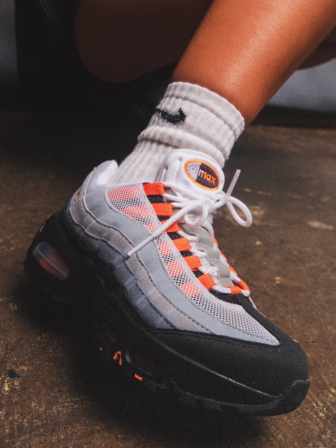 Nike Air Max 95 OG Big Bubble Bright Mandarin (2025) - Image 2