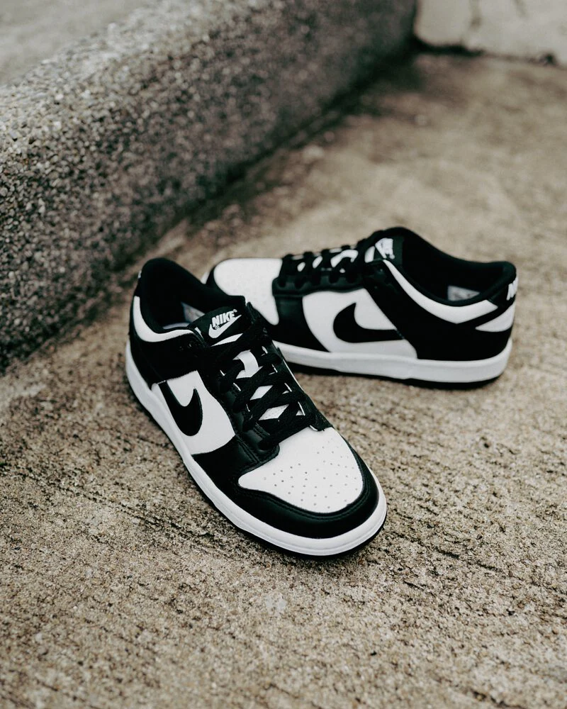 Nike Dunk Low Retro White Black Panda (GS) - Image 3