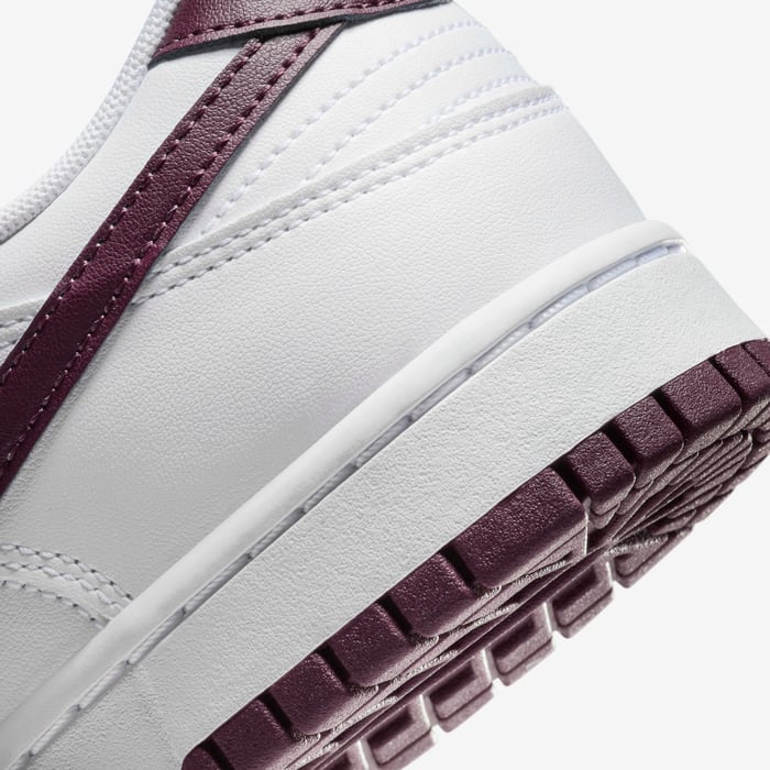 Nike Dunk Low Retro White Night Maroon - Image 4