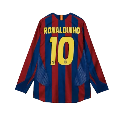 Nike FC Barcelona Re-Issue 2005/06 Ronaldinho #10 Home Jersey