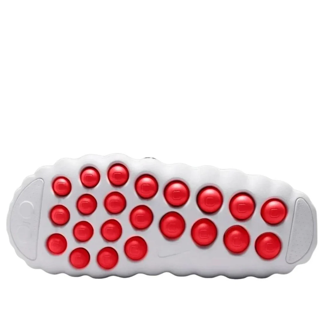 Nike Mind 001 Slide White Speed Red - Image 3