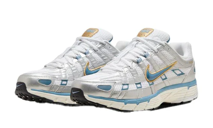 Nike P-6000 Metallic Silver Aegean Storm - Image 6