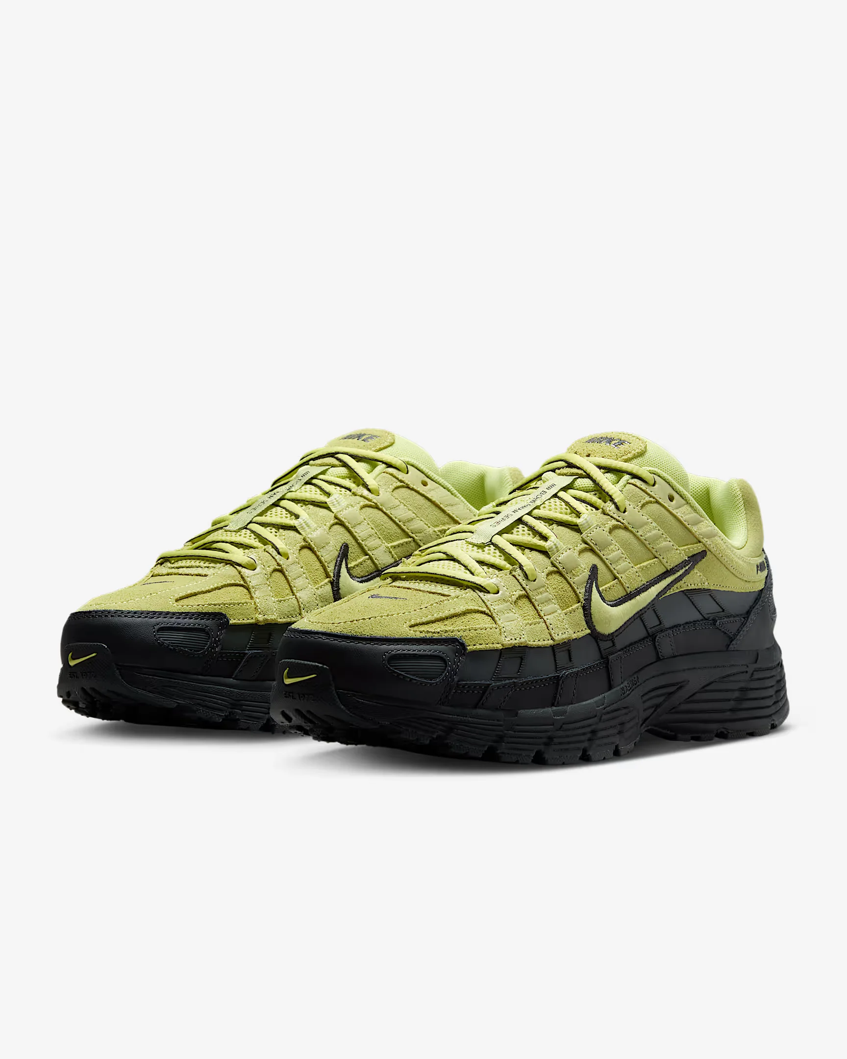Nike P-6000 Premium Limelight Dark Smoke Grey - Image 3
