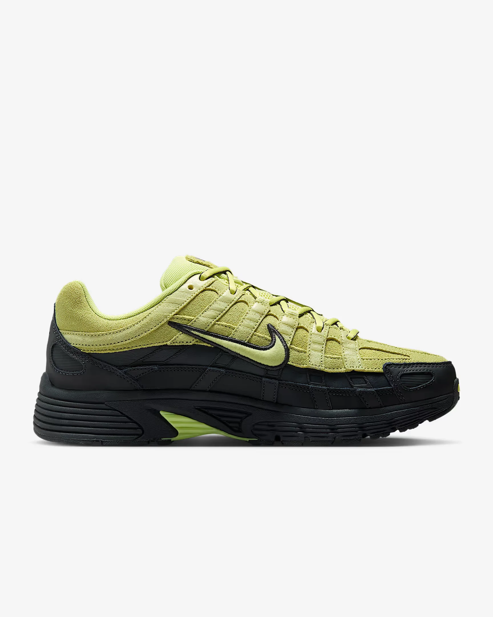 Nike P-6000 Premium Limelight Dark Smoke Grey - Image 4