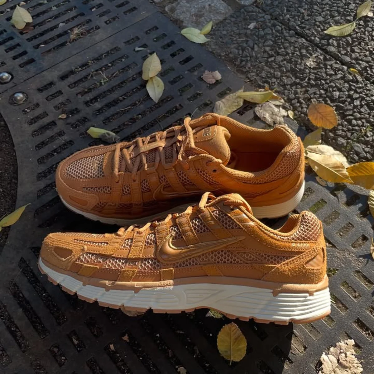 Nike P-6000 SE Flax Metallic Gold Sail - Image 4