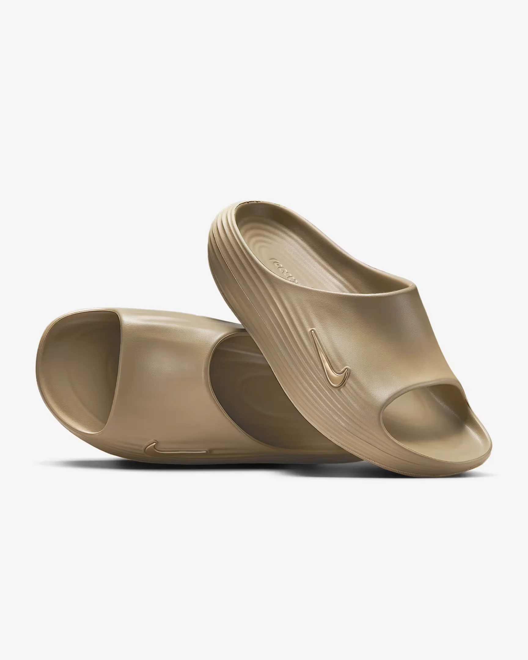 Nike ReactX Rejuven8 Slide Khaki - Image 3