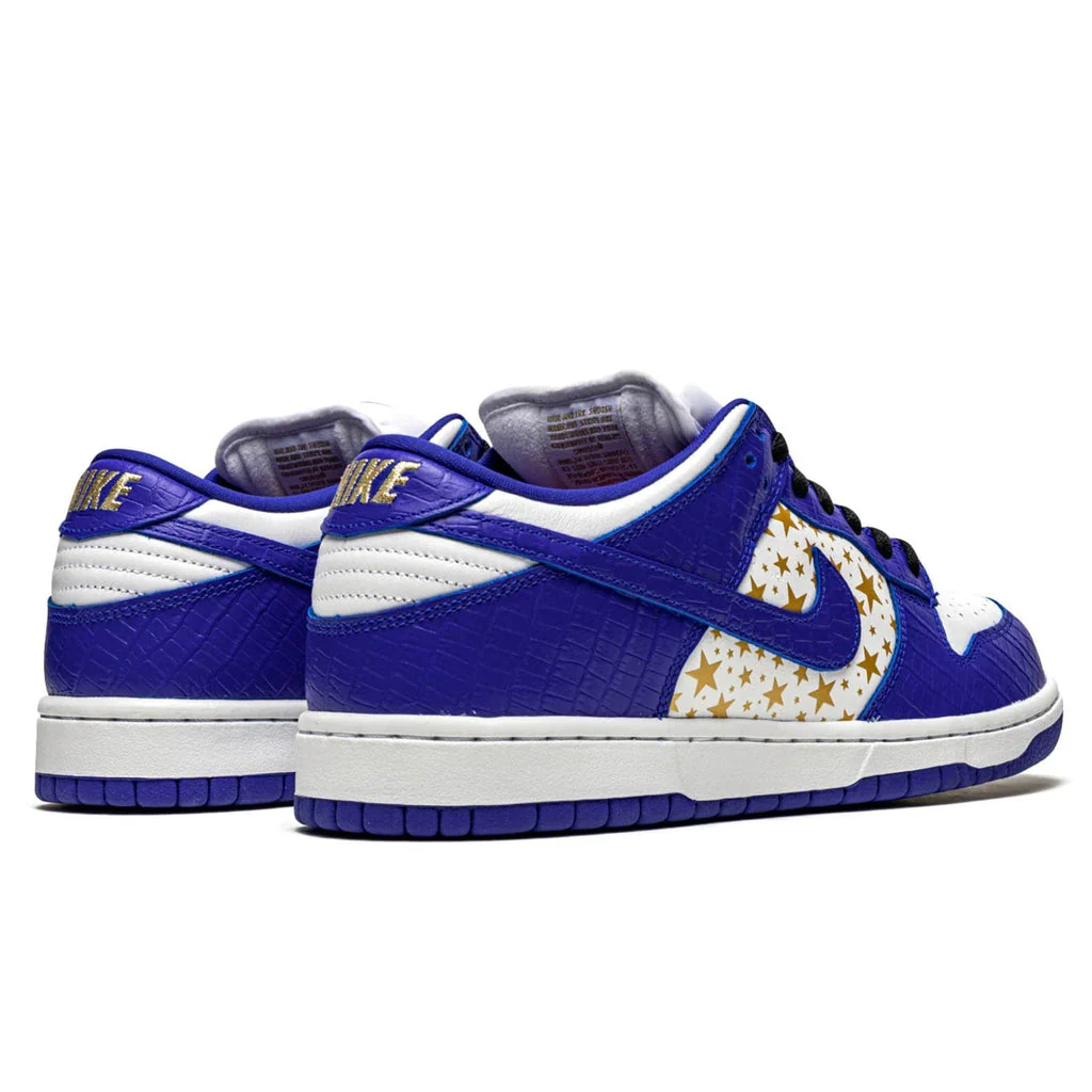 Nike SB Dunk Low Supreme Stars Hyper Royal - Image 4