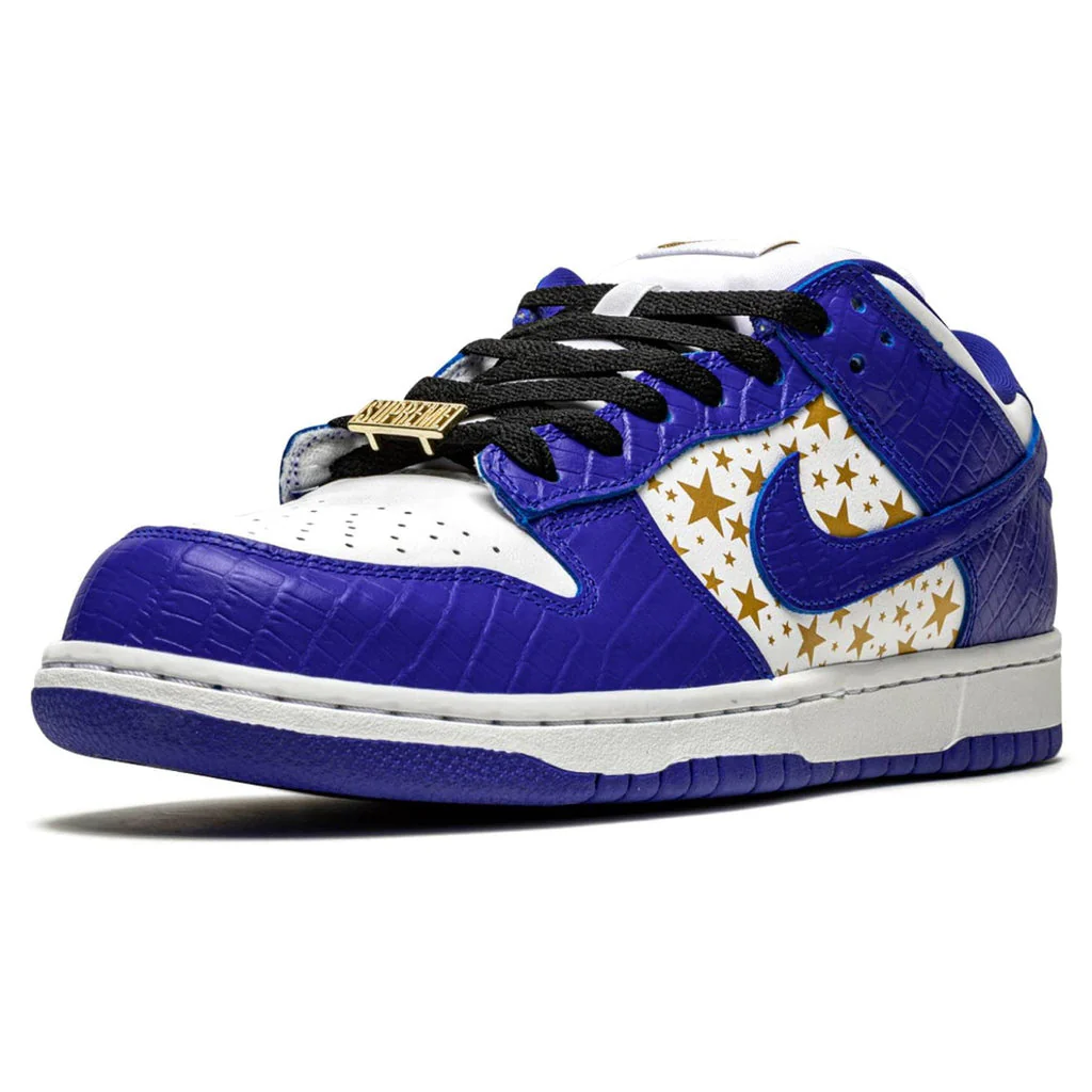 Nike SB Dunk Low Supreme Stars Hyper Royal - Image 5