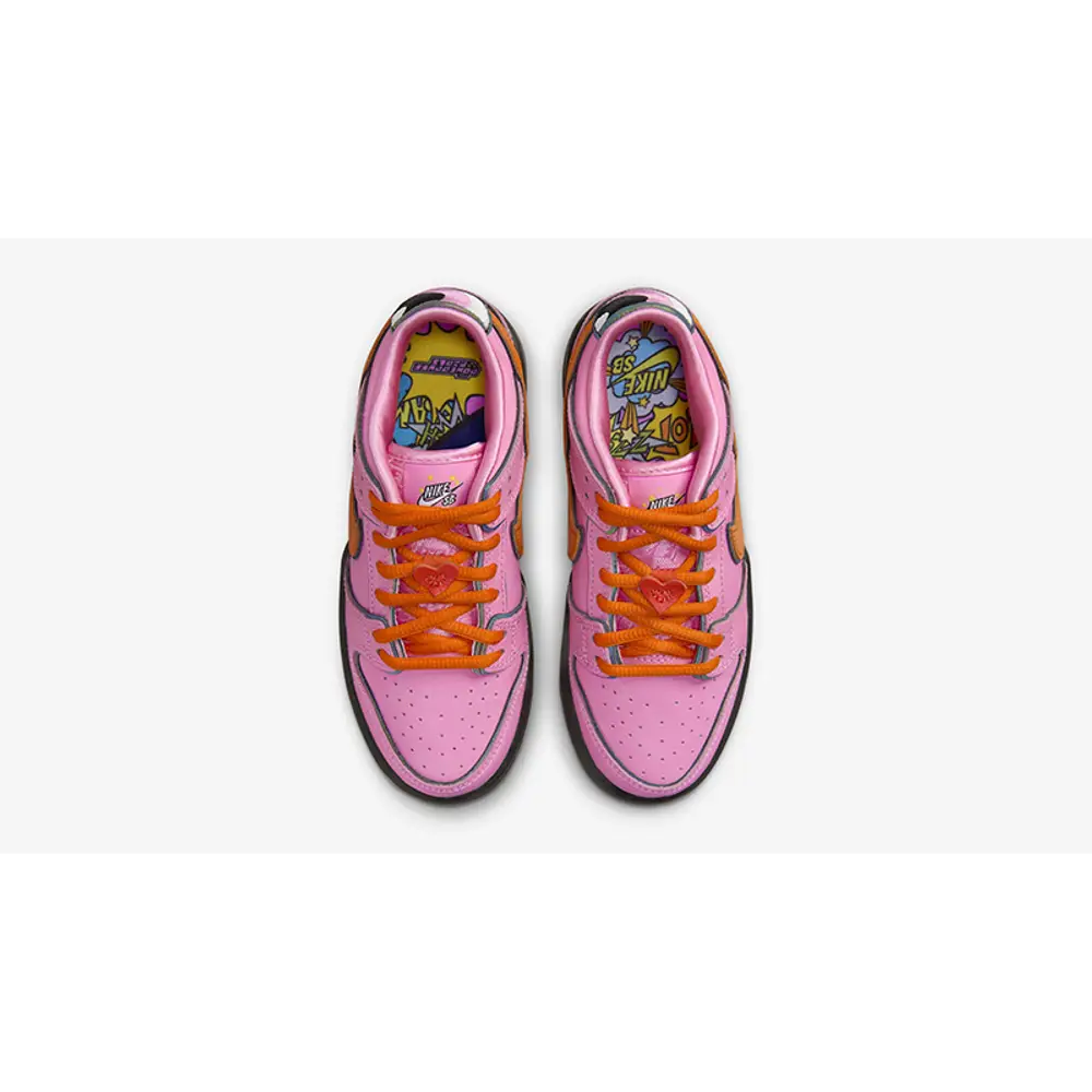 De Nike SB Dunk Low The Powerpuff Girls Blossom (PS) - Image 3