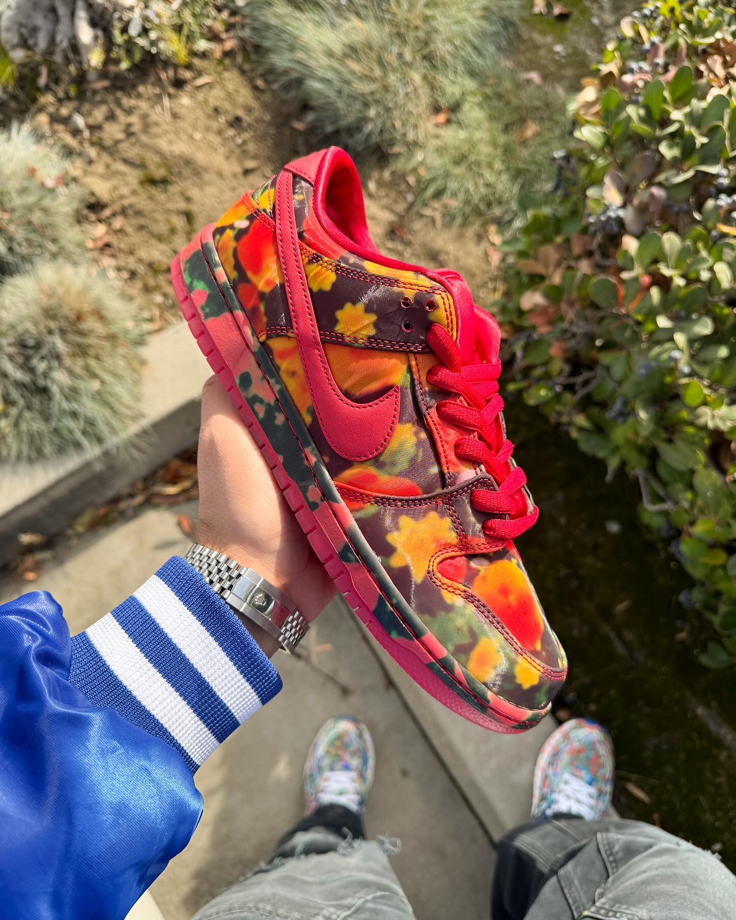 Nike SB Dunk Low The Wizard of Oz Poppy Field - Image 2