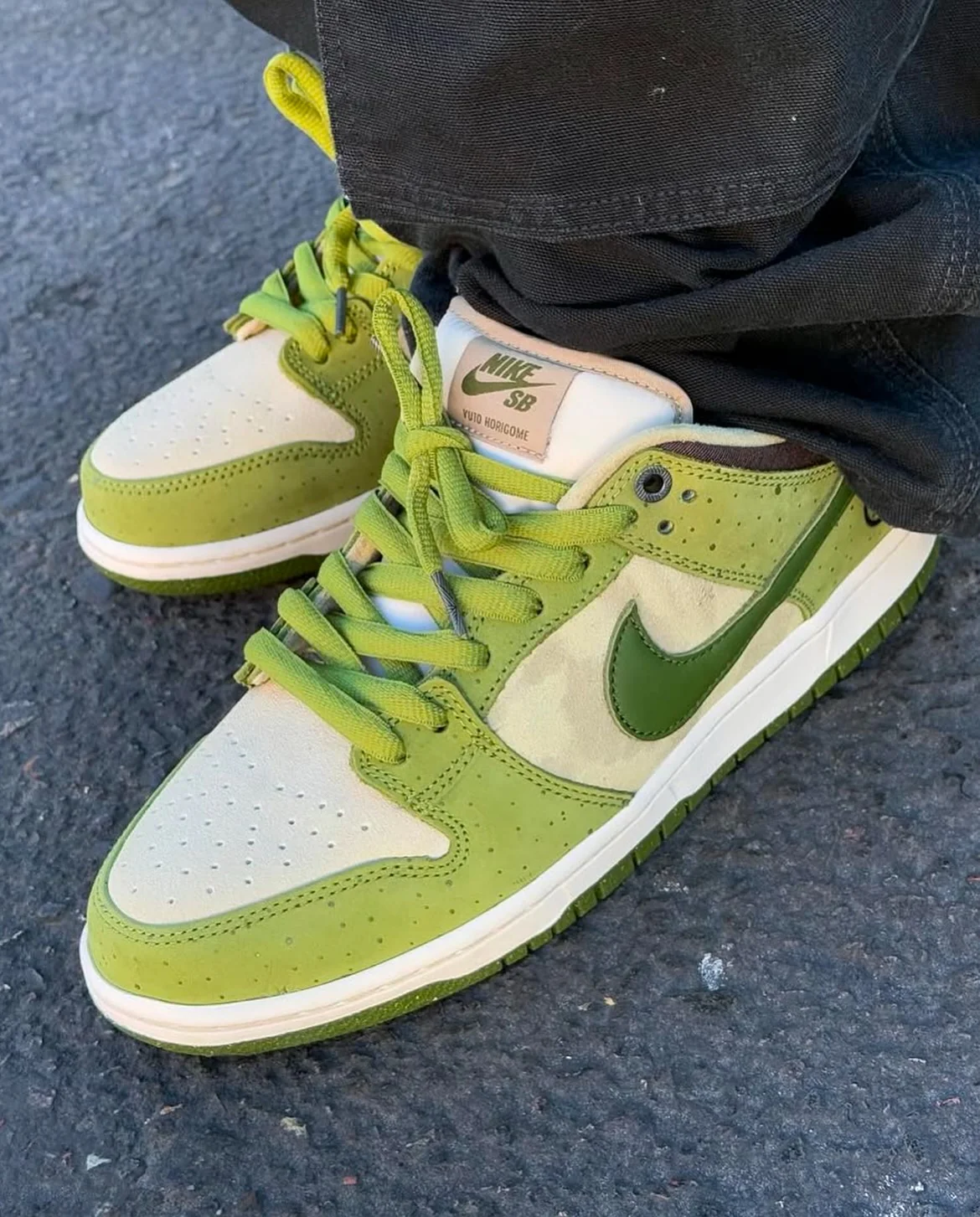Nike SB Dunk Low Yuto Horigome Asparagus - Image 2