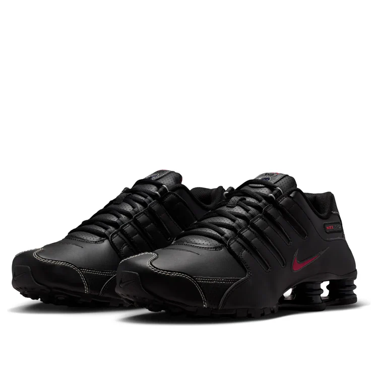 Nike Shox NZ Black Varsity Red - Image 2