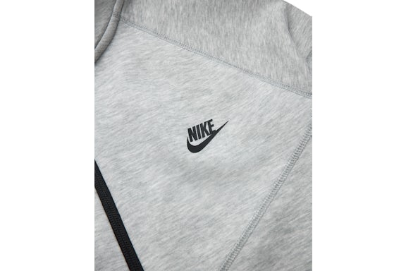 Nike Sportswear Tech Fleece Windrunner Full-Zip Hoodie Dark Grey Heather/Black - Image 2