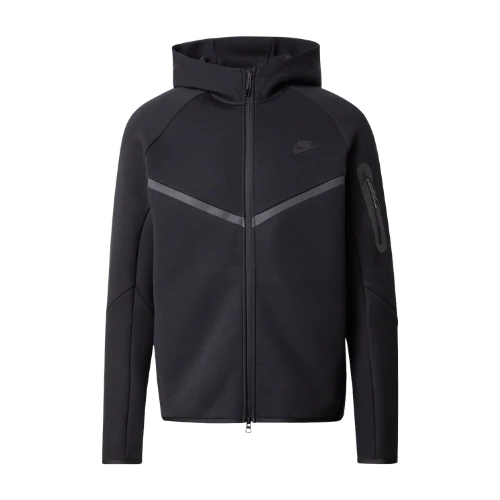 Nike Sportswear Tech Fleece Windrunner Full Zip Hoodie (FW24) Black/Black