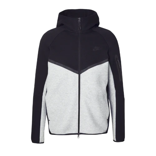 Nike Sportswear Tech Fleece Windrunner Hoodie Black/Dark Grey Heather/Black
