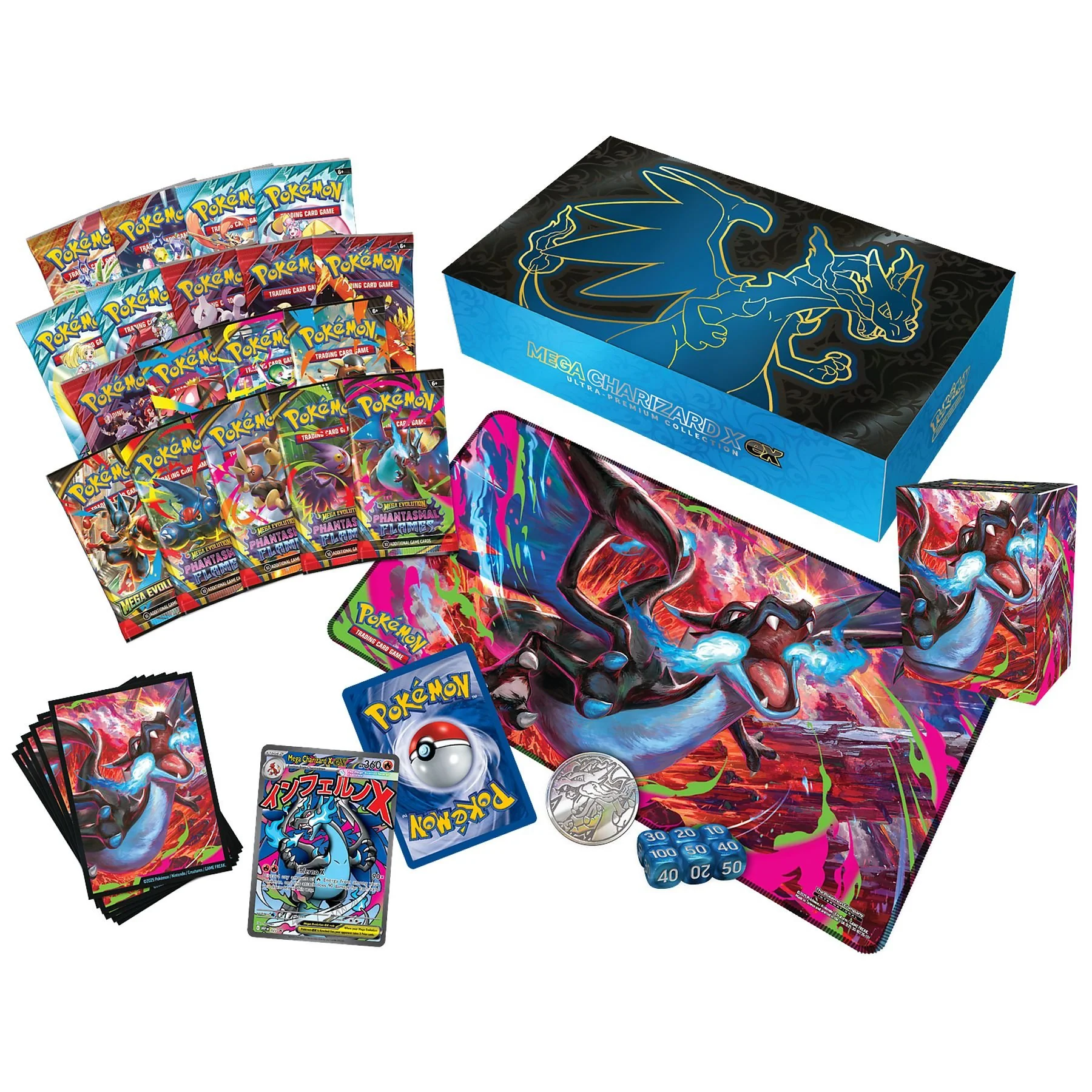 Pokémon Mega Evolution Charizard X ex Ultra-Premium Collection - Image 2