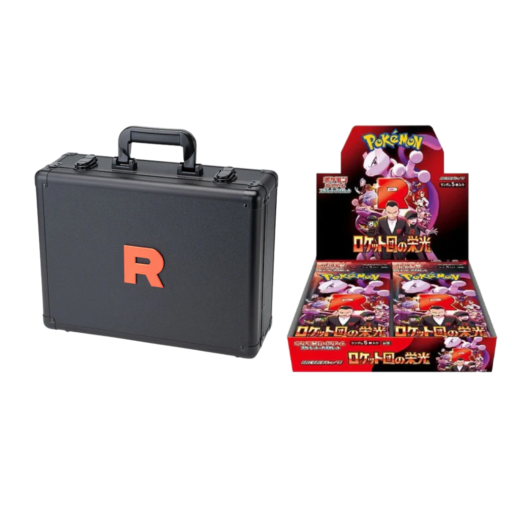 Pokémon Glory of the Rocket Team Attache Case Set (Met Booster Box)
