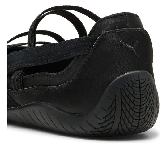 Puma Speedcat Ballet Black Cool Dark Gray Satin - Image 6