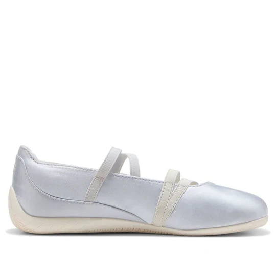 Puma Speedcat Ballet Silver Mist Warm White Satin - Image 6