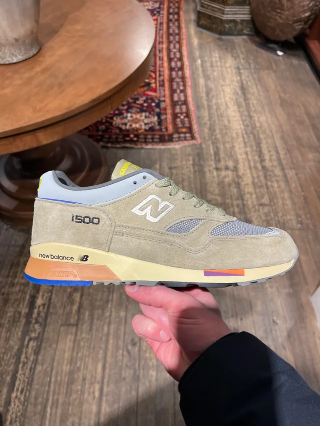 Salehe Bembury x New Balance 1500 MiUK 'Olive Grey' - Image 2