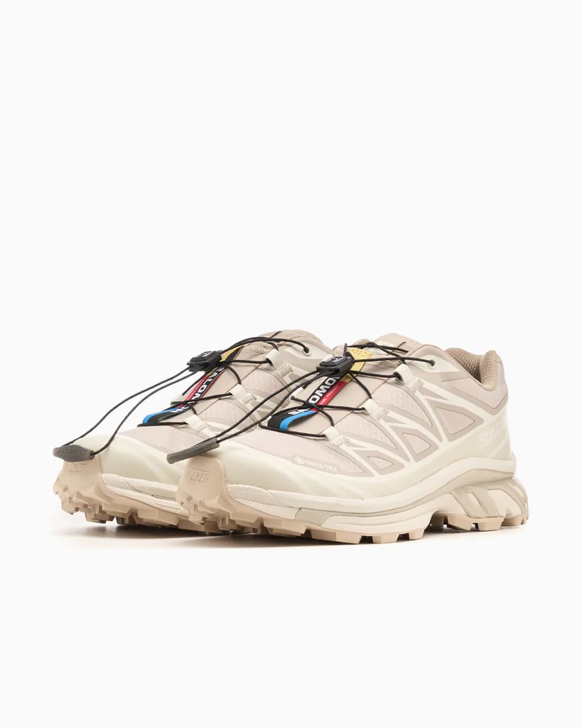 Salomon XT-6 Gore-Tex Oxford Tan Almond Milk - Image 3