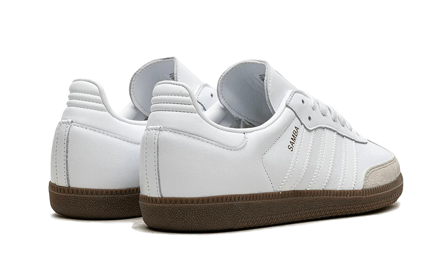 Adidas Samba Cloud White Blue Gum - Image 3