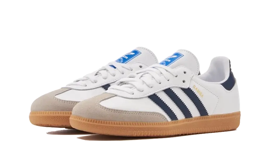 Adidas Samba OG Cloud White Night Indigo Gum - Image 2