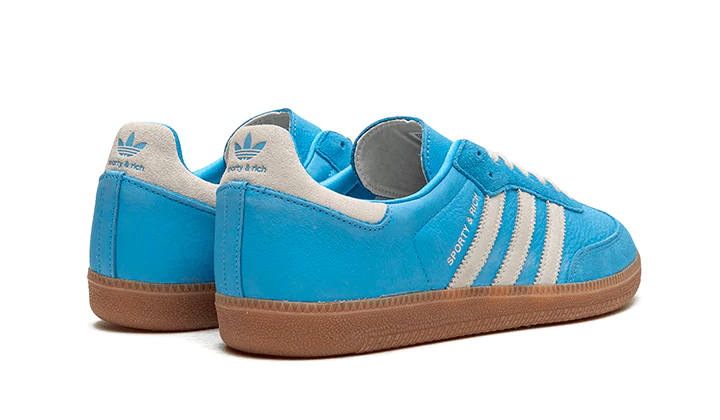 Adidas Samba OG Sporty & Rich Blue Grey - Image 3