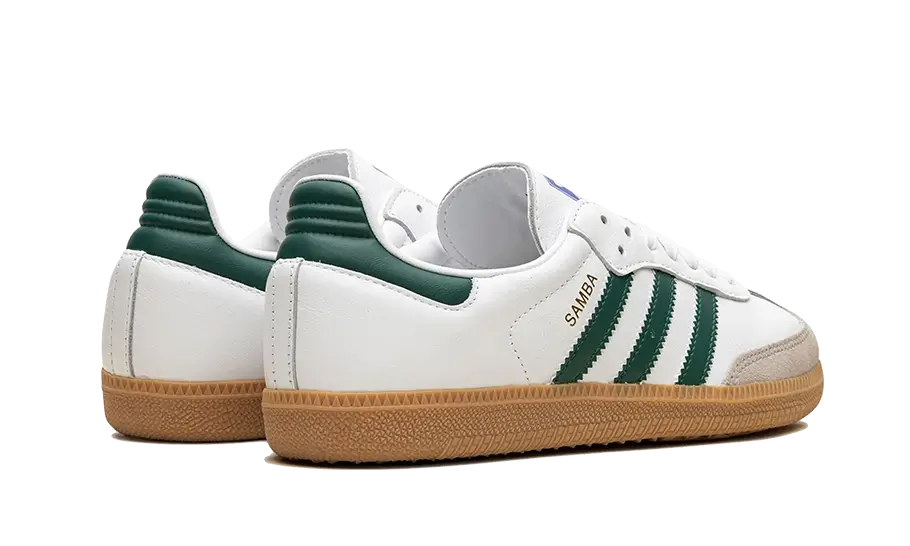 Adidas Samba OG White Collegiate Green Gum - Image 3