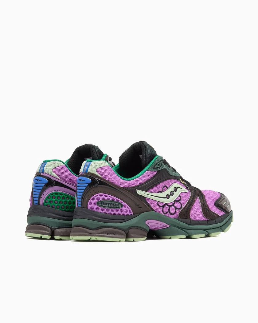 Saucony ProGrid Triumph 4 Jae Tips Flowers Grow Uptown Perilla - Image 2