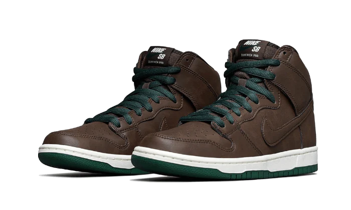 Nike SB Dunk High Baroque Brown (2021) - Image 2