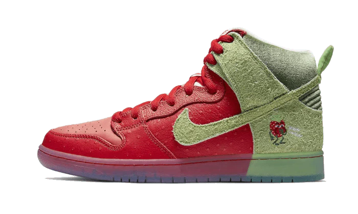 Nike SB Dunk High Pro QS Strawberry Cough
