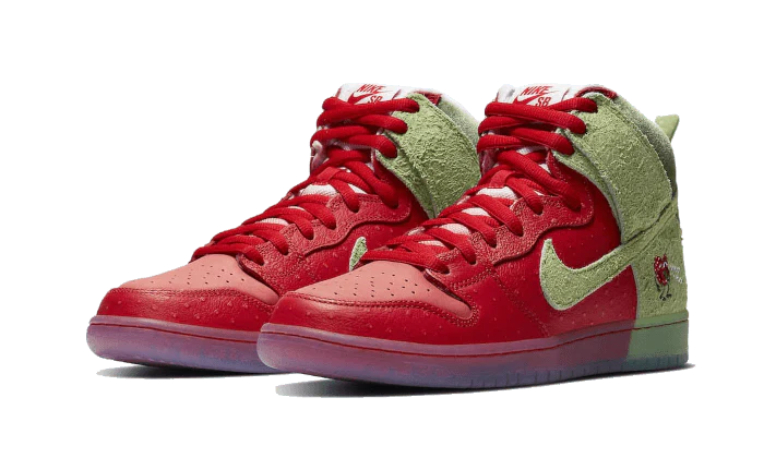 Nike SB Dunk High Pro QS Strawberry Cough - Image 2