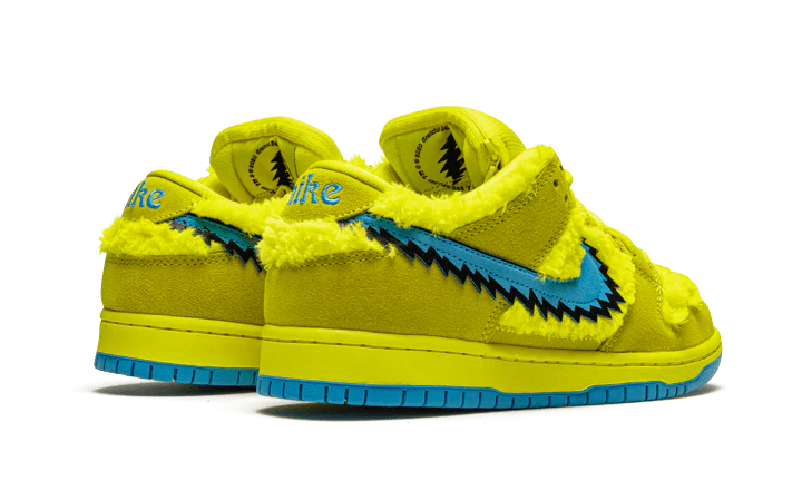 Nike SB Dunk Low Grateful Dead Bears Yellow - Image 3