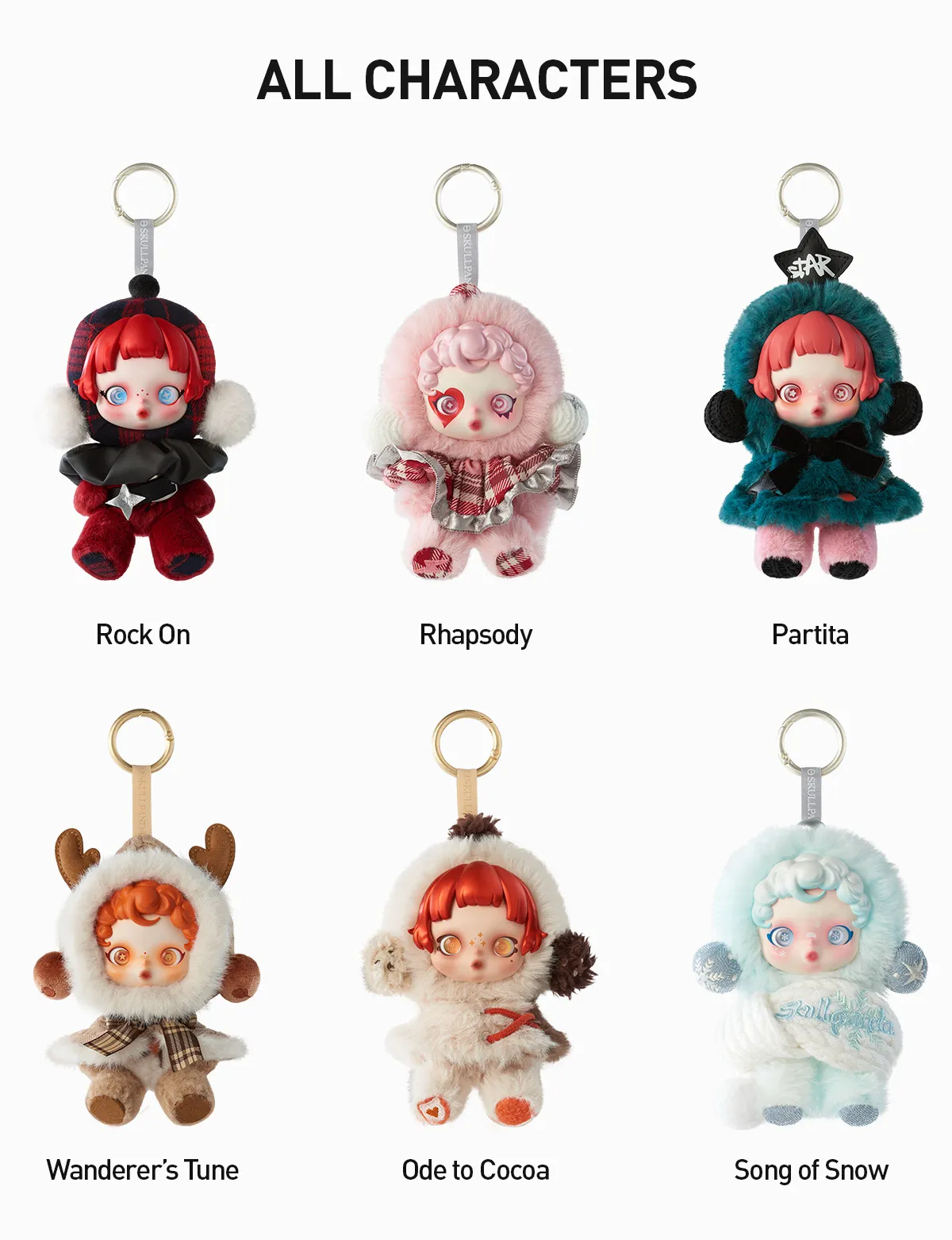 Pop Mart SKULLPANDA Winter Symphony Series Plush - Image 3